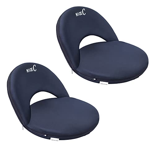 Nice C Stadium Seats, Floor Chairs, Bleacher Chairs, 10-Posisition Reclining Waterproof Cushion, Ultralight, Foldable, Ext...