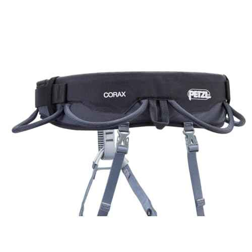 PETZL CORAX Harness - Versatile and Fully Adjustable Rock Climbing, Ice Climbing and Mountaineering Harness