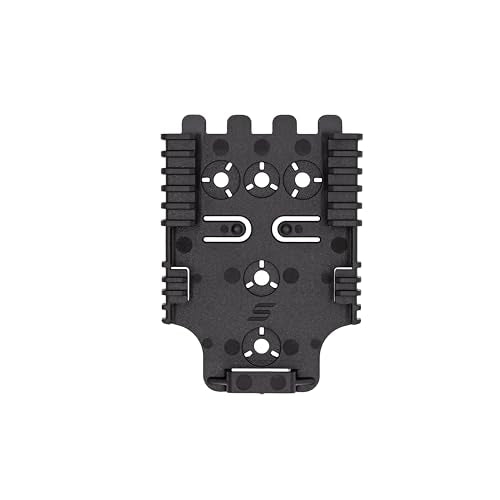Safariland Quick Locking System Kit 9006483 Polymer Attachment for Weapon Holster with Locking Fork and Duty Receiver Plate - Black, One Size