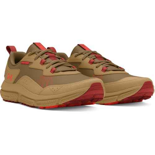 Under Armour Men's Charged Verssert 2, (201) Coyote/Camel/Dark Orange, 10, US