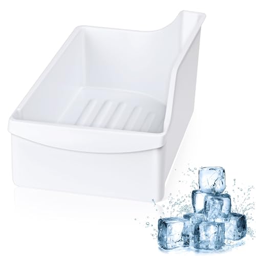 240385201 Ice Cube Container Storage Freezer Bucket Compatible with Frigidaire Kenmore Crosley Refrigerators Parts, Storag...