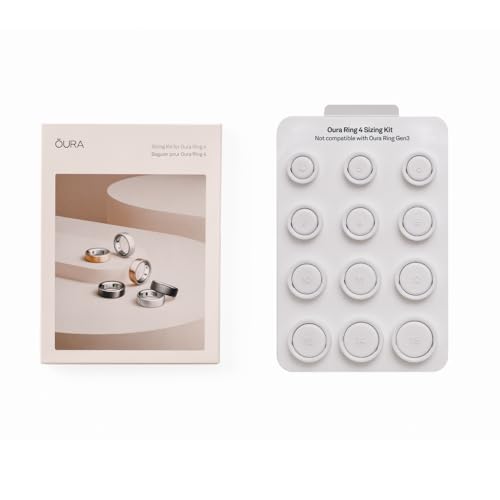 Oura Ring 4 Sizing Kit - Size Before You Buy The Oura Ring 4 - Unique Sizing, Not Standard US Ring Sizes - Receive Credit ...