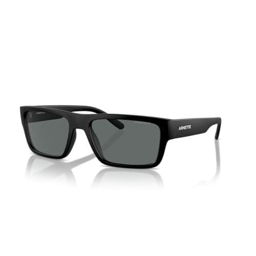 ARNETTE Man Sunglasses Frosted Sage Frame, Dark Green Lenses, 57MM