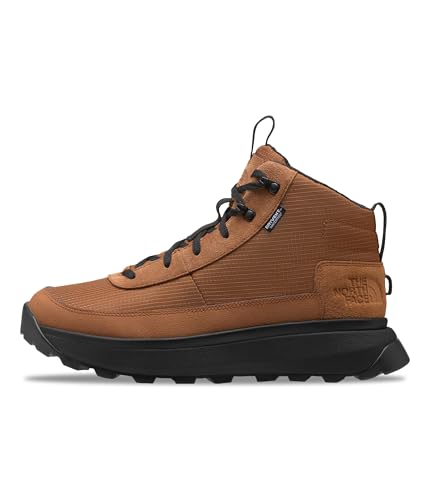 The North Face mens Bergen Mid Waterproof Hiking Boot | Insulated Snow Shoe With 4.5mm Lugs