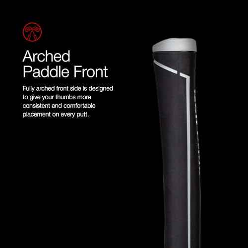 Golf Pride Pro Only Golf Grip - Putter Grip for Hand Placement - All-Rubber Construction for Firm Feel - Traditional Streamlined Shape