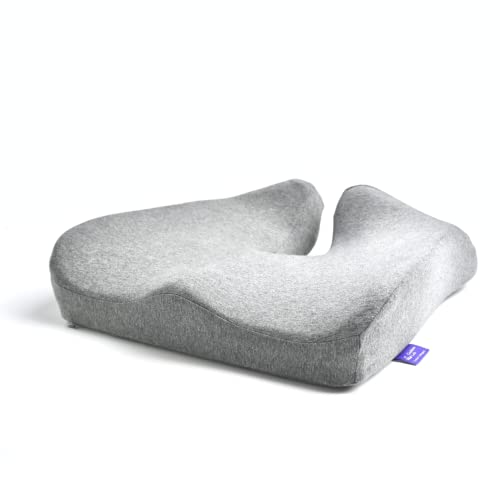 C CUSHION LAB Patented Pressure Relief Seat Cushion for Long Sitting Hours on Office/Home Chair, Car, Wheelchair - Extra-D...