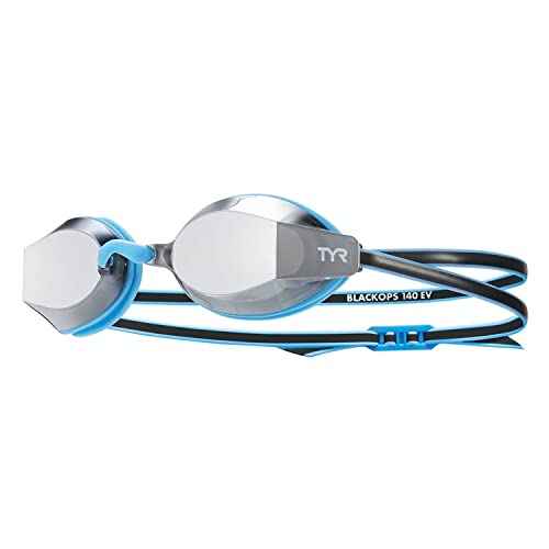TYR ?Blackops 140 EV Racing Mirrored Swim Goggles Junior Fit