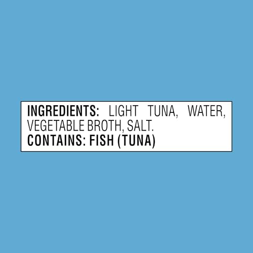 StarKist Reduced Sodium Chunk Light Tuna in Water, 2.6 oz Pouch (24 Pack) Ready to Eat Wild Caught Tuna, 17g Protein, Glut...