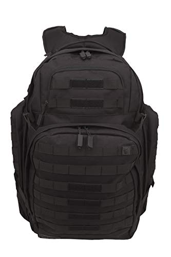 SOG Barrage Tactical Internal Frame Backpack, 64.3-Liter Storage, Black