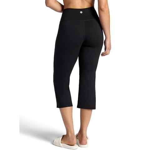 Gaiam Women's Wide Legging, Cropped Fit, 22.5¡± Inseam