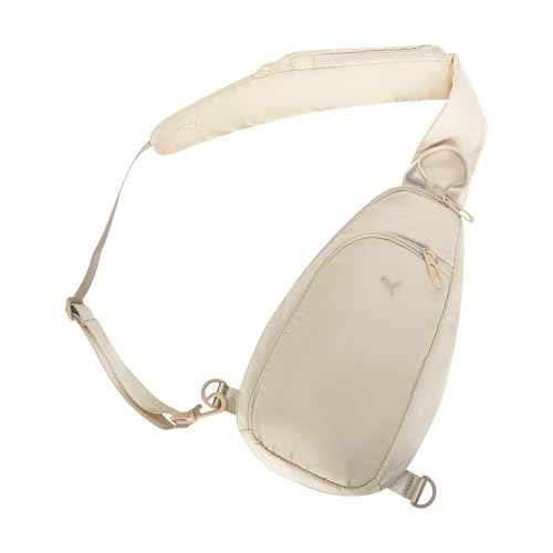 PUMA Myriad Sling, Sporty Hands-free Bag With Reversible Strap & Dual Compartments, Granola, OS