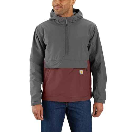 Carhartt Men's Rain Defender Loose Fit Lightweight Packable Anorak