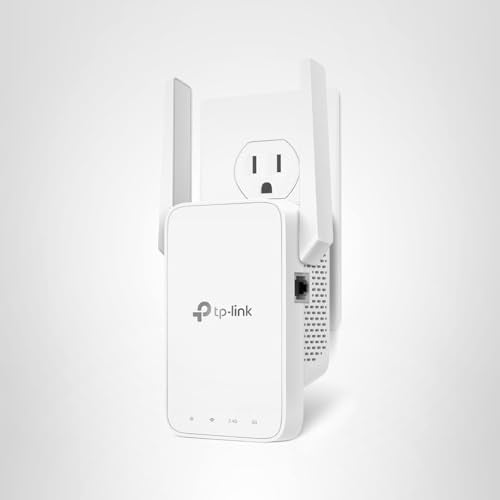 TP-Link AC1200 WiFi Extender, 2023 Engadget Best Budget Pick, 1.2Gbps Signal Booster for Home, Dual Band 5GHz/2.4GHz, Covers Up to 1500 Sq.ft and 30 Devices,Support Onemesh, One Ethernet Port (RE315)