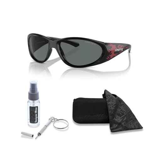 ARNETTE Ilum 2.0 AN4342 Rectangle Sunglasses for Men +BUNDLE with ACCESSORY EYEWEAR KIT