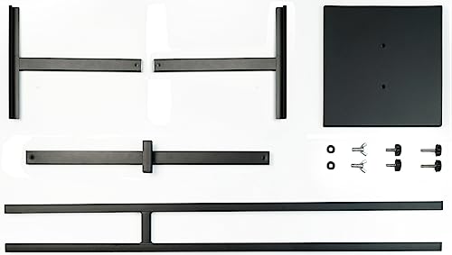 ONCEMORE Heavy Duty Sign Stand, Floor Poster Board Stand, Adjustable Metal Sign Holder Height Up to 60 Inches and 180° Rot...