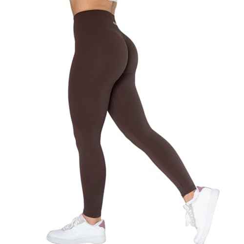 AUROLA Dream Collection Workout Leggings for Women High Waist Seamless Scrunch Athletic Running Gym Fitness Active Pants