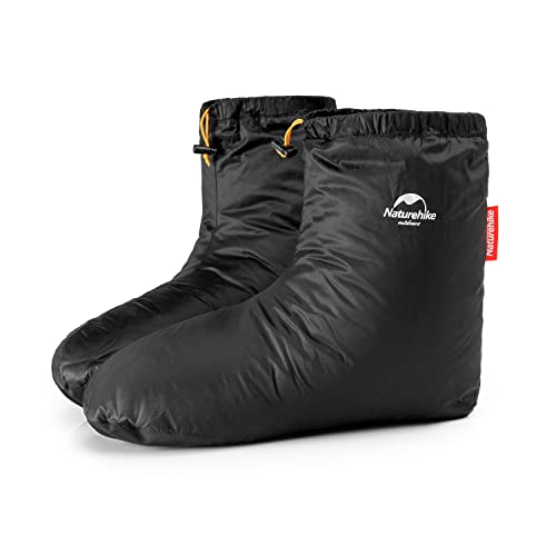 Naturehike Ultralight Winter Goose Down Booties, Camping Warm & Cozy Down Sleeping Socks for Men & Women, Down Filled Slip...