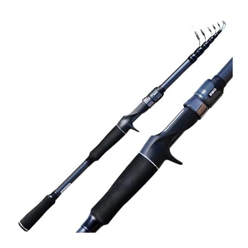Fishing Rod 1.8M-3.0M Casting/Spinning Telescopic Lure Fishing Rod Ultralight Carbon Pole M Power Solid Tip Bait WT 8-18g ...