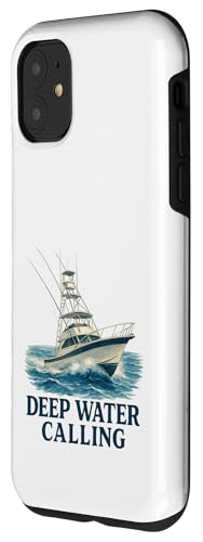 Deep Water Fishing Adventure Scene Case for iPhone 11