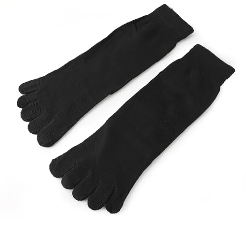 3pairs Comfortable Five Fingers Socks for Men and Women Toe Socks Crew Breathable Sports Running Ankle Sock,EUR 35-43