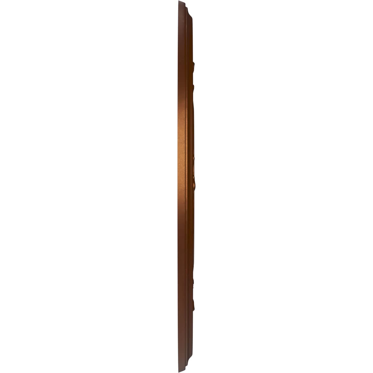 Ekena Millwork Cmp13Bacdc Baltimore Thermoformed Pvc Ceiling Medallion (Fits Canopies Up To 5 1/4), 13Od X 3 1/2Id X 3/4P, Metal