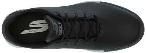 Skechers Tempo Spikeless Waterproof Lightweight Golf Shoe Black/Grey