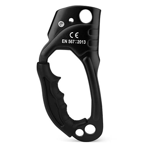 WILDKEN Climbing Hand Ascender Outdoor Mountaineering Tree Arborist Climbing Rappelling Equip Hand Ascender for 8-14MM Rop...