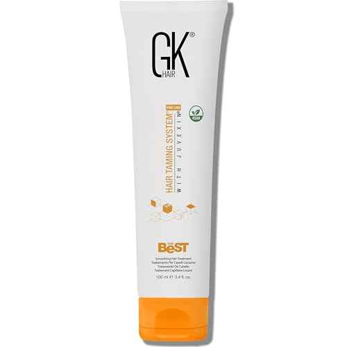 Keratin Hair Treatment Frizz Control Salon Smoothing Long Lasting Cream for All Frizzy Free Curly Dry Damaged - Professional Brazilian Complex Blowout Straightening For Silky Smooth - 3.4 Ounce