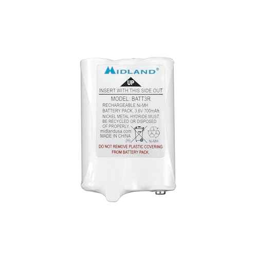 Midland AVP14 Rechargeable Batteries for T50 / T60 / LXT600 Series FRS Radios - 6-Pack
