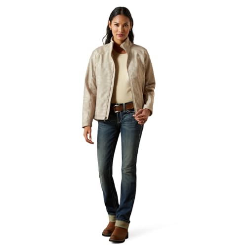 ARIAT womens Ariat Logo Softshell Print Jacket