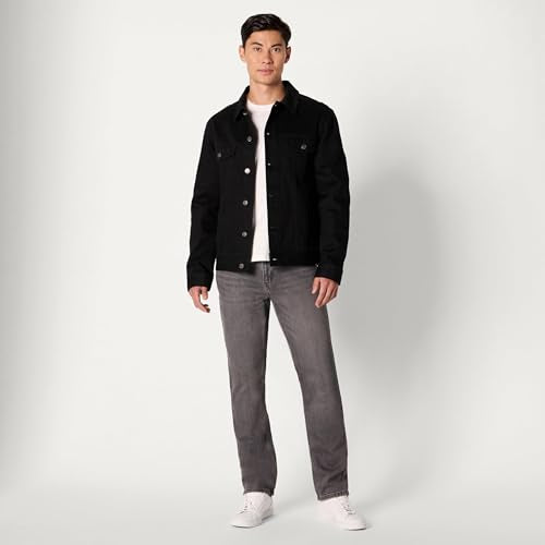 Amazon Essentials Men's Low Stretch Regular-Fit Denim Jacket