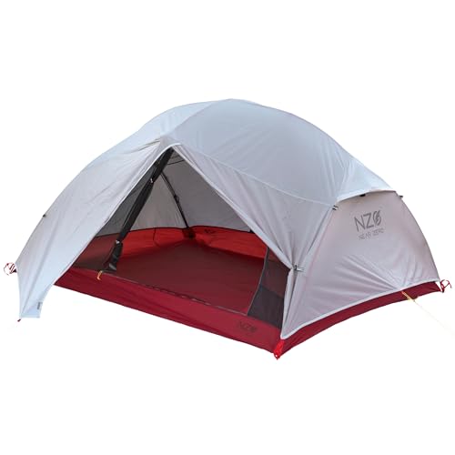 Near Zero 1-3 Person Ultralight Backpacking Tents, up to 2 Doors, 20D Ripstop Waterproof Sealed Nylon, Freestanding, Rainf...