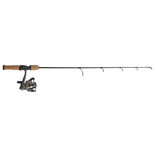 Berkley Lightning Ice Fishing Combo, Black, Grey, 28" - Medium Light - 1pc