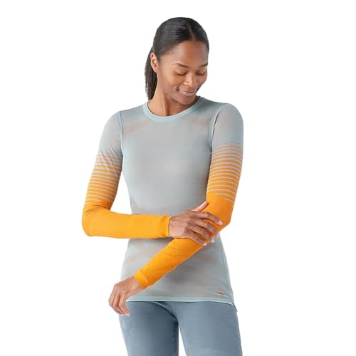Smartwool Women's Intraknit Thermal Merino Base Layer Pattern Crew