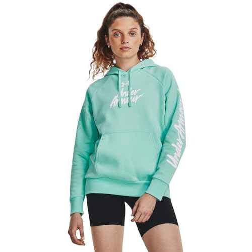 Under Armour womens Rival Fleece Graphic Hoodie