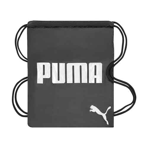 PUMA Kids' Evercat Advantage Reversible Carrysack, Black/Silver, One Size