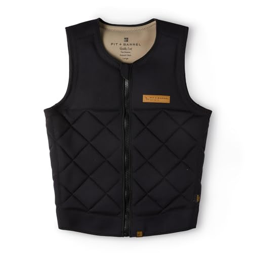 Mens Neoprene Wakesurf Impact Vest for Boating by Pit + Barrel Wake Surf Co. - Designed for Wake Surf and Skimboard, but G...