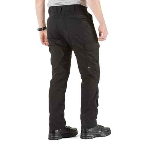 5.11 Tactical Men's ABR Pro Pants, Straight Fit, 9 Pockets, Comfort Waist, Style 74512, Black (New), 36W x 32L