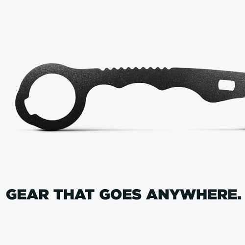 Benchmade Medical Rescue Hook with Oxygen Wrench, Syringe Popper, and Black Soft Sheath