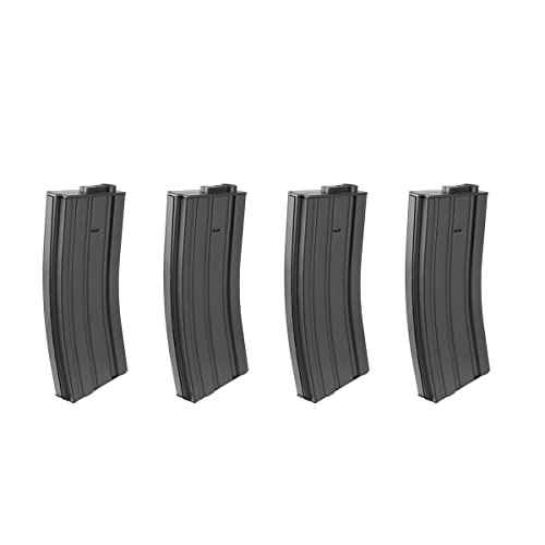 Lancer Tactical 120 Round MidCap Steel Metal 6mm M4 / M16 AEG Airsoft Magazine Clip