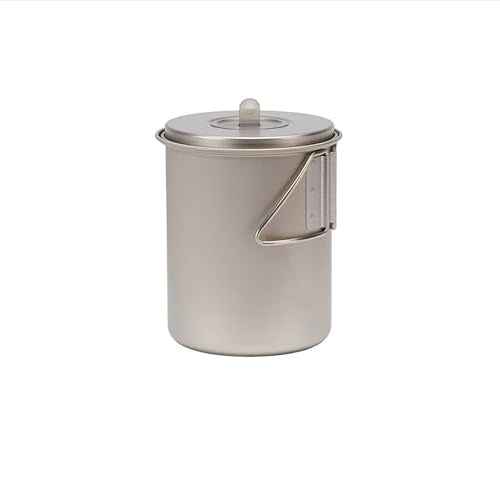 Snow Peak’s Titanium Mini Solo, SCS-0044TR, Japanese Titanium, Ultralight and Compact for Camping and Backpacking, Made in...