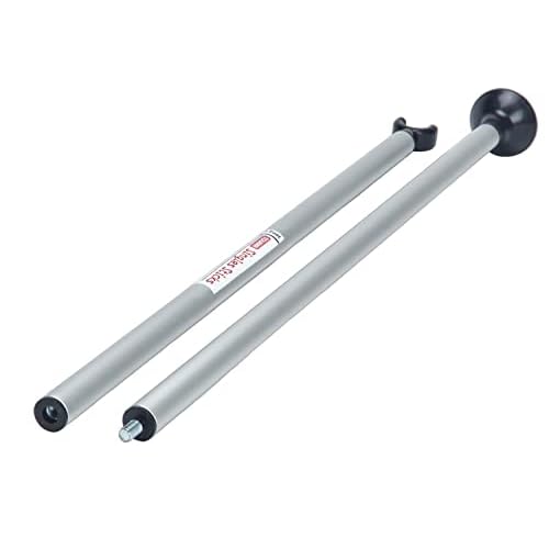 Tourna Single Sticks for Tennis, Portable Design, Chrome