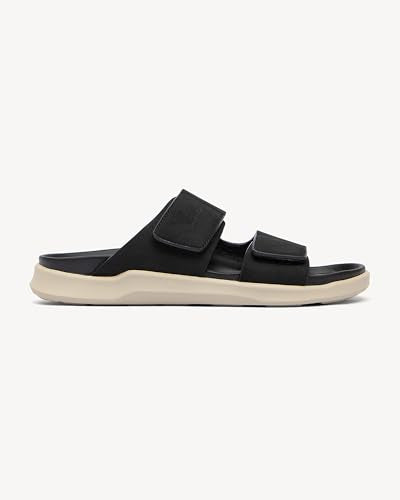 NEWBELLA Men's Summer Sandals - Comfortable Beach Slippers for Home & Outdoor, Lightweight Quick-Dry Slides with Arch Supp...