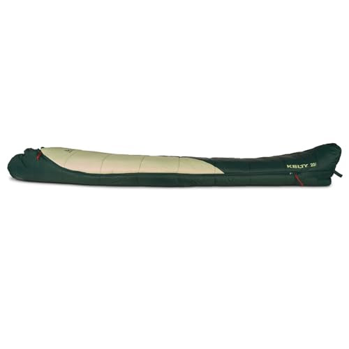 Kelty Cosmic Synthetic Fill 20 Degree Backpacking Sleeping Bag – Compression Straps, Stuff Sack Included