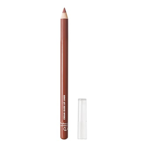 e.l.f. Cream Glide Lip Liner, Highly-Pigmented Pencil For Shaping & Sculpting Lips, Semi-Matte Finish, Vegan & Cruelty-Fre...