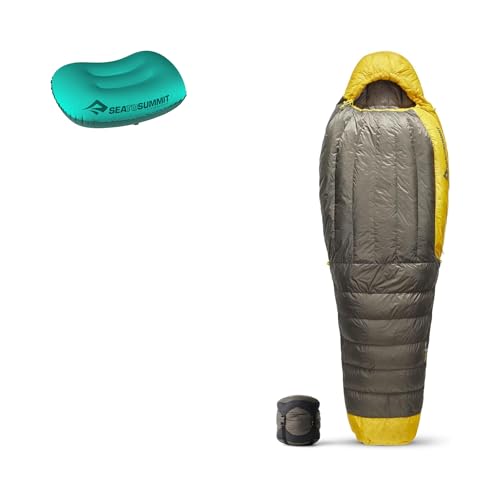 Sea to Summit Sleep System: Aeros Ultralight Pillow and Spark Down Sleeping Bag