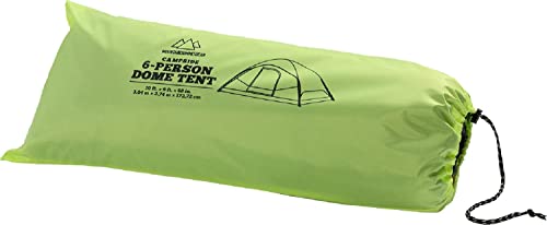 Mountain Summit Gear Campside Dome Tent, 3/4/6-Person Camping Tent, Camping Gear for The Outdoors, Backpacking Tents for C...