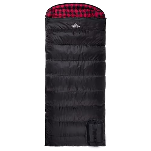 Teton Celsius XXL Sleeping Bag, Cold Weather Sleeping Bags for Adults and Kids, Camping Made Easy and Warm. Compression Sa...