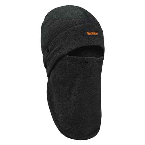 Timberland Men¡¯s 2-in-1 Fleece Balaclava - Water Resistant, Convertible Hood with Face Cover, Soft Fleece for Cold Weather