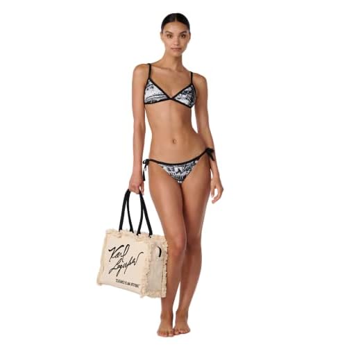 KARL LAGERFELD Womens Swim Bikini Top